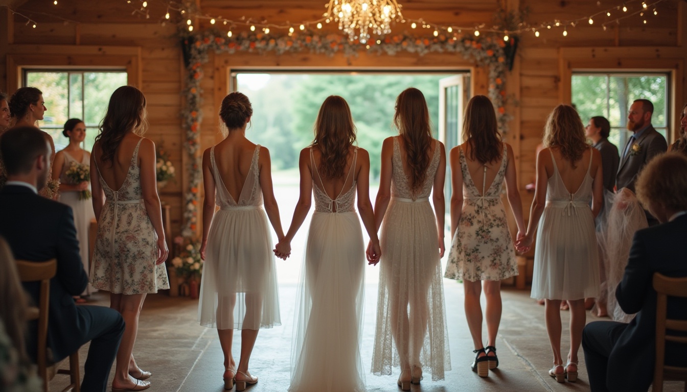 Šaty pre družičky: Kľúč k dokonalému svadobnému dňu